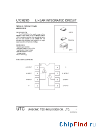 Datasheet UTCM2100 производства UTC